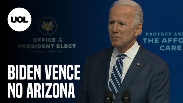 Eleição nos EUA: Biden vence no Arizona