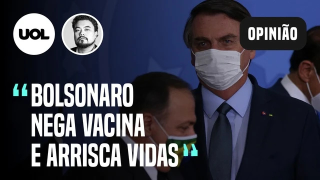 Ao negar vacina chinesa, Bolsonaro faz teatrinho para fãs à custa de vidas | Leonardo Sakamoto