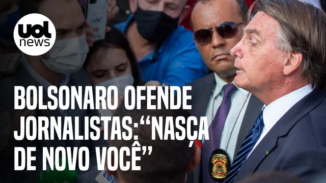 Bolsonaro se irrita com perguntas sobre Covaxin e insulta jornalistas em Sorocaba (SP)