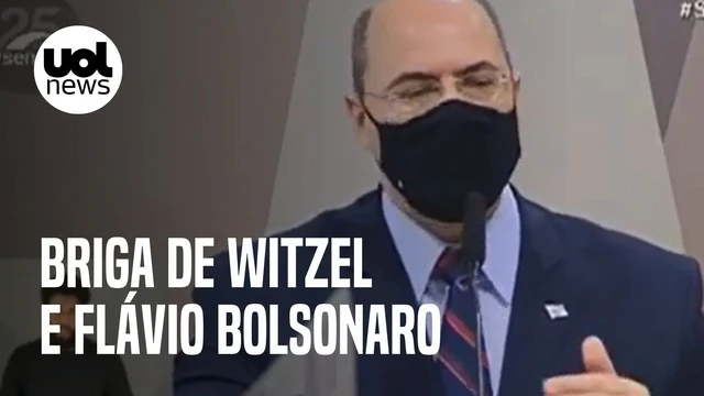 Flávio Bolsonaro e Witzel batem boca na CPI: entenda 