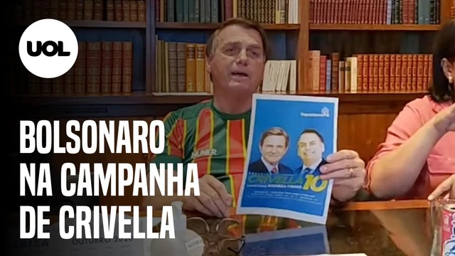 Bolsonaro recomenda Crivella em sua live e prefeito vai à Brasília em busca de apoio