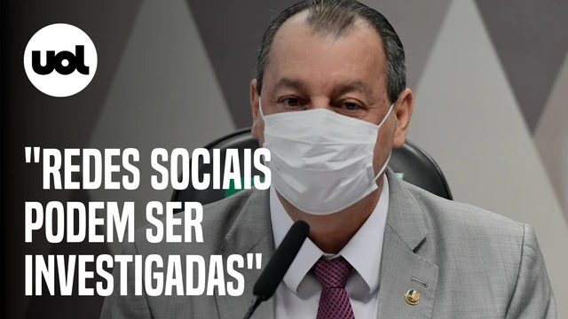 Presidente da CPI da Covid diz que Facebook, Twitter e Google podem se tornar investigadas