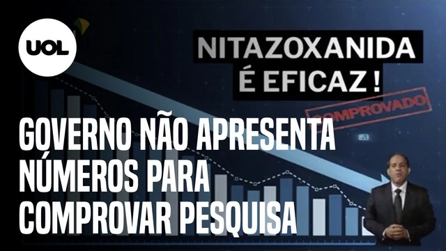 Governo usa imagem ilustrativa para apontar eficácia do remédio Annita