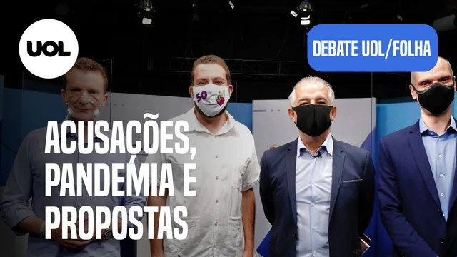 Debate UOL/Folha: acusações, pandemia e propostas; confira o resumo do encontro com os candidatos