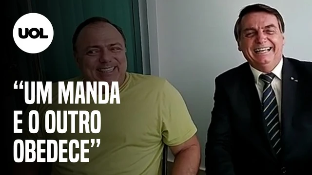 Pazuello testa positivo para covid-19 e recebe visita de Bolsonaro: ?um manda e o outro obedece?