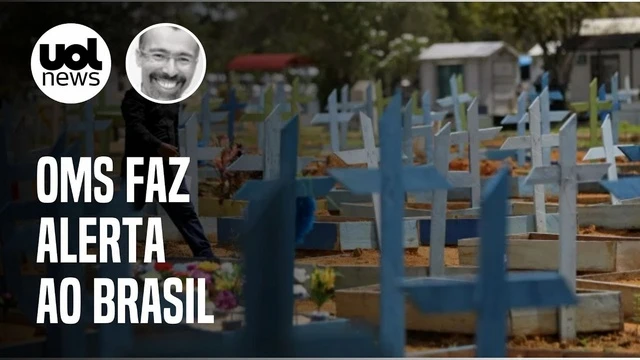 OMS pede reforço de medidas sanitárias e alerta: só vacina não vai parar a covid no Brasil