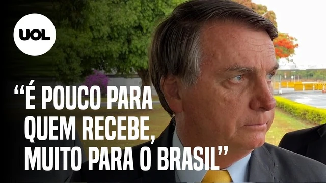 ?Não dá para ficar muito tempo mais com auxílio?, diz Bolsonaro