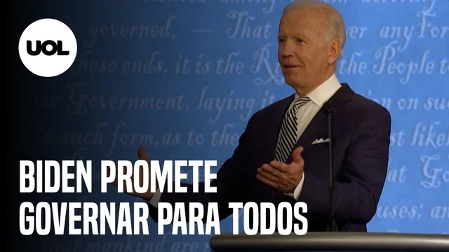 Biden promete ser 'o presidente de todos os americanos'