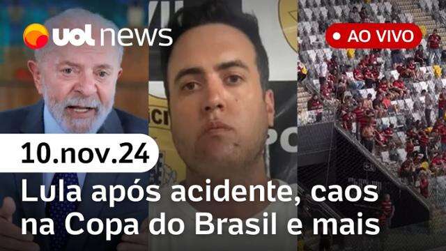 Lula faz novos exames; delator do PCC morto; final da Copa do Brasil e mais l UOL NEWS 10/11/24