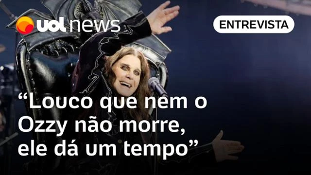 Casagrande: Louco que nem o Ozzy não morre, dá um tempo