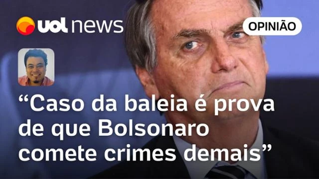 Sakamoto: Caso de importunação da baleia é prova de que Bolsonaro comete crimes demais
