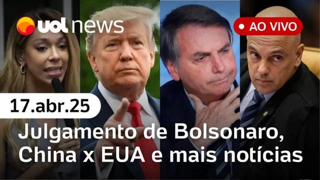 UOL News 2ª Edição com Raquel Landim | Programa Completo | 17 de abril de 2025