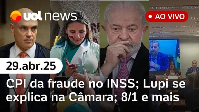 UOL News 2ª Edição com Diego Sarza | Programa completo | 29 de abril de 2025