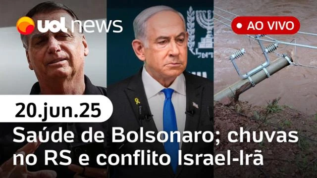 UOL News 2ª Edição com Mauro Tagliaferri | Programa Completo | 20 de junho de 2025