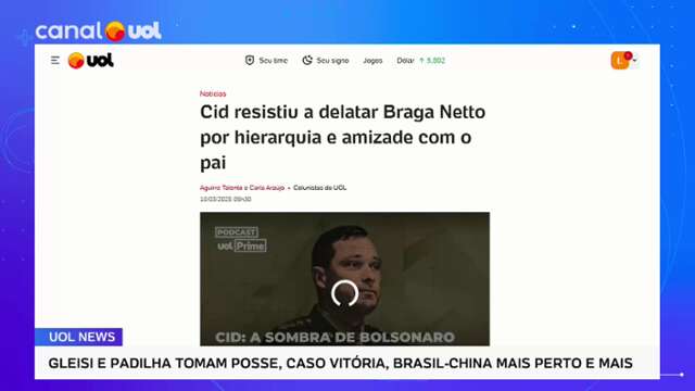 Caso Vitória: celular de suspeito revela trajeto; disputa no PT; contratos do governo Lula 10/03/25