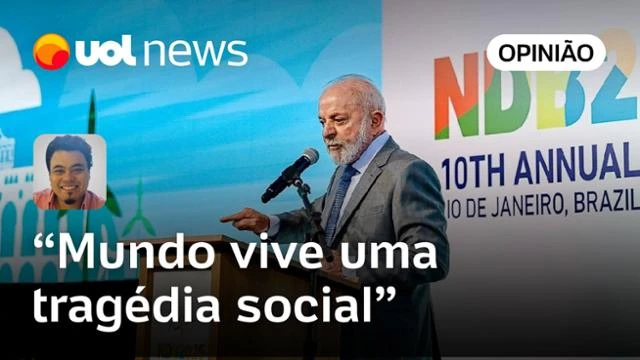 Sakamoto: Lula traz para o ambiente internacional uma discussão que já faz no ambiente interno