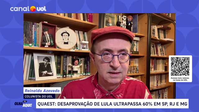 Reinaldo Azevedo: Aprovação de Lula, entrevista de Bolsonaro, demissão de Nísia, Moraes