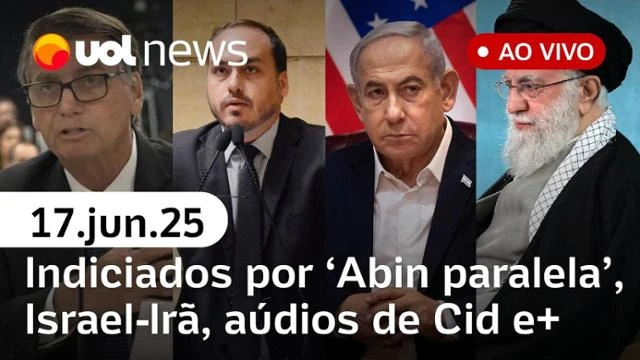 UOL News 1ª Edição com Fabíola Cidral | Programa Completo | 17 de junho de 2025