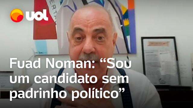 'Não me importo se Lula, Bolsonaro ou Zema me apoiar', diz Fuad Noman em Belo Horizonte