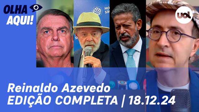 Reinaldo: Datafolha; reforma tributária avança; mercado mantém dólar em alta e mais notícias 18/12/24