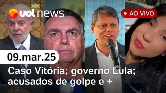 Golpe: Defesa de acusados pede Lula, Moraes e Bolsonaro como testemunhas; caso Vitória e+| UOL News 09/03/25