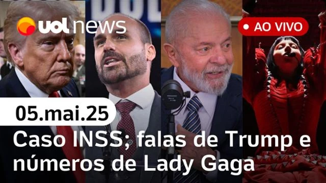UOL News 1ª Edição com Fabíola Cidral | Programa Completo | 05 de maio de 2025