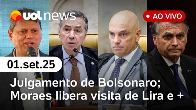 UOL News 2ª Edição com Diego Sarza | Programa Completo | 1 de setembro de 2025