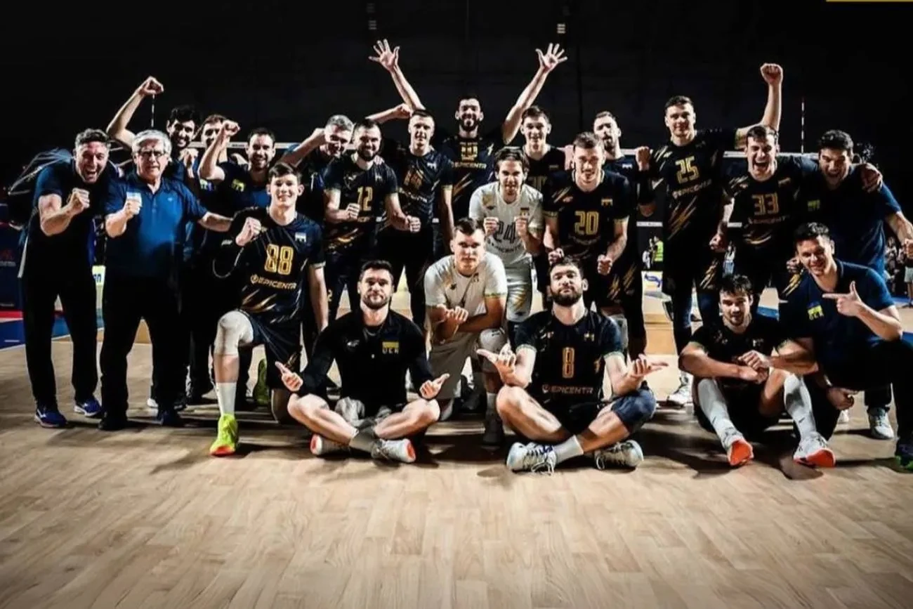 Українські волейболісти здобули п'яту перемогу у Лізі націй і піднялися в турнірній таблиці