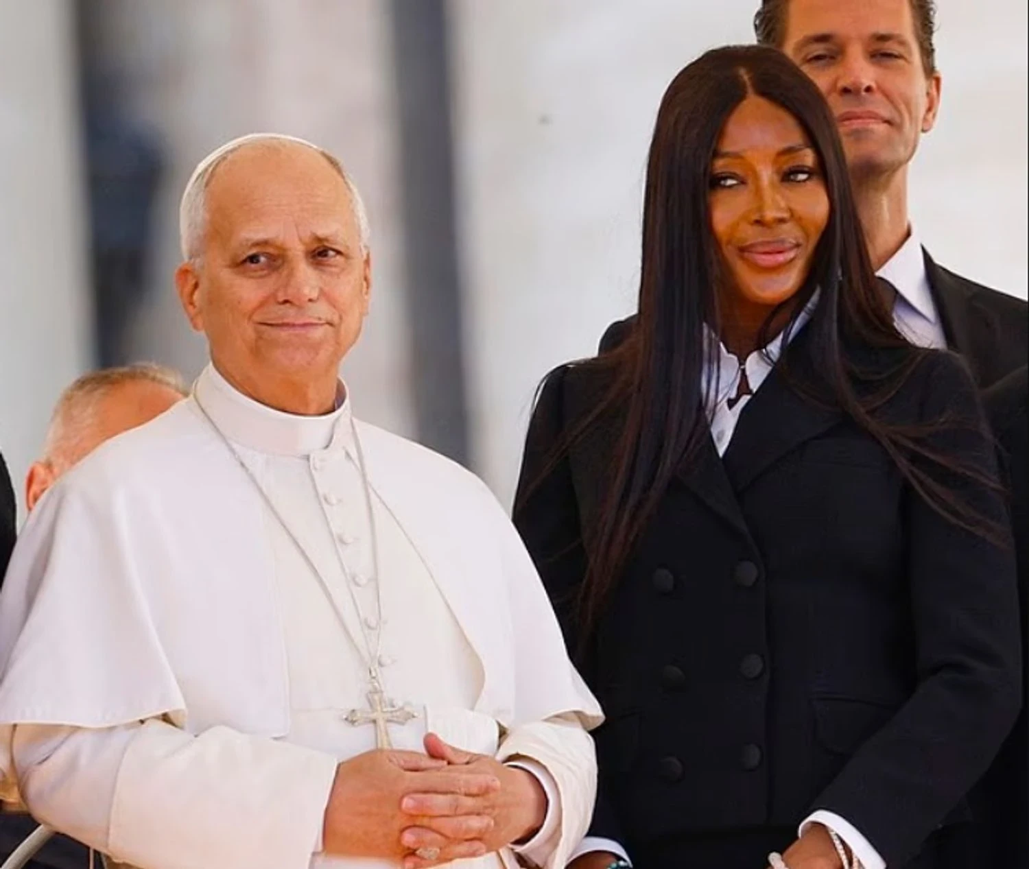 Наомі Кемпбелл зустрілася з Папою Римським у Ватикані