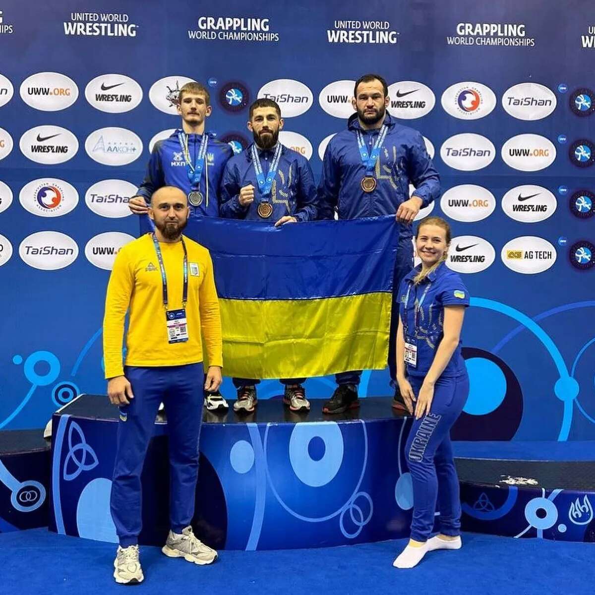 Збірна України здобула 7 медалей на чемпіонаті світу з грепплінгу в Казахстані