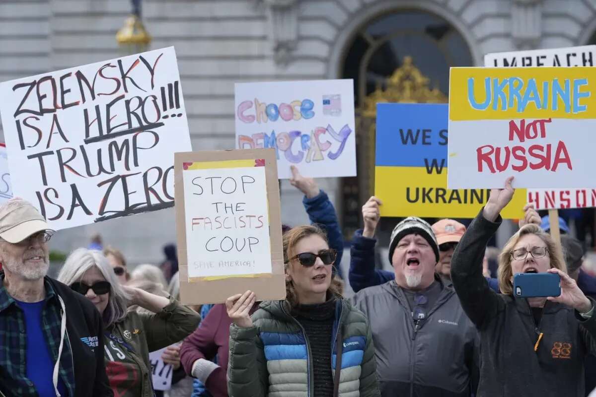 У всіх 50 штатах США перед виступом Трампа у Конгресі відбуваються акції протесту