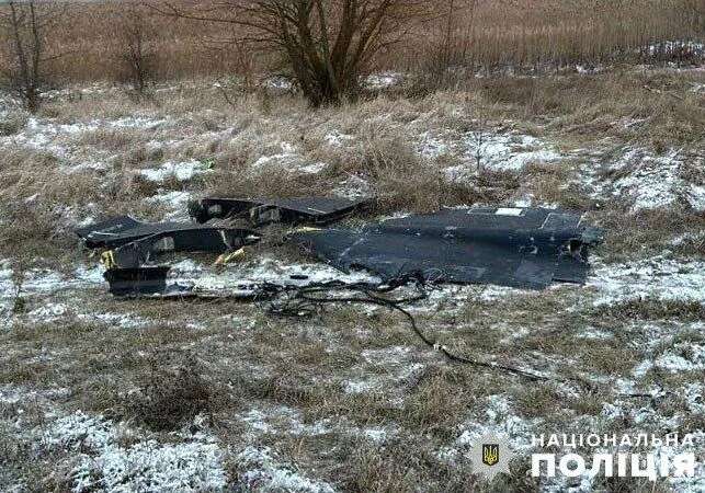 На Полтавщині вибухотехніки поліції знешкодили бойові частини ворожих БПЛА