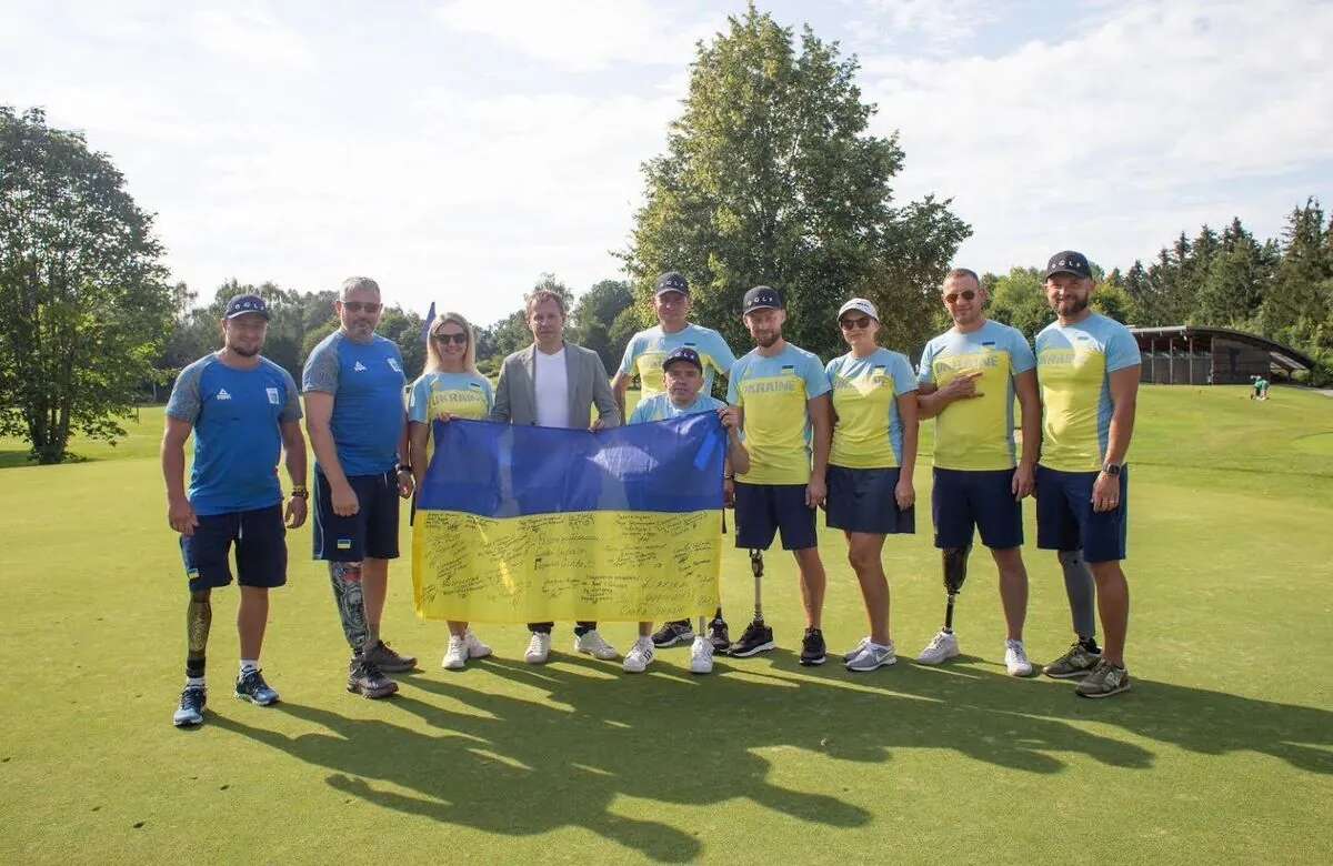 Українська збірна гольфістів з інвалідністю вперше взяла участь у міжнародному чемпіонаті