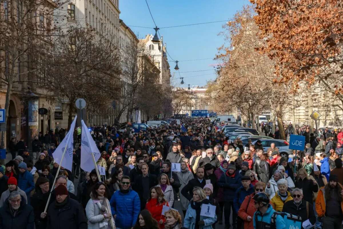 Тисячі угорських суддів вийшли на протест у Будапешті: що їх обурило