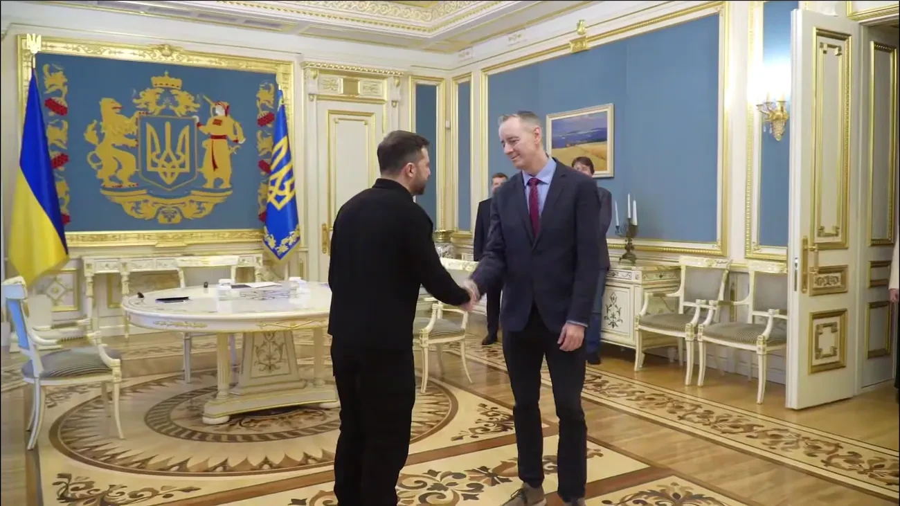 Зеленський зустрівся з американським конгресменом Фіцпатріком, який збирається на фронт