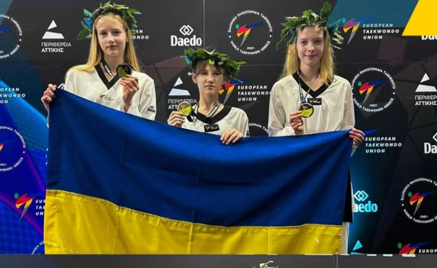 Українські тхеквондисти завоювали 5 медалей на чемпіонаті Європи серед кадетів у Греції
