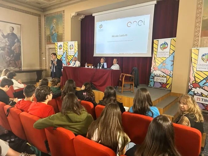 1007 classi italiane partecipano al progetto“E-Project: ecological literacy” promosso da Osservatorio Permanente Giovani–Editori ed Enel