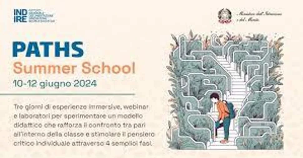 Indire, iscrizioni in crescita alla Paths Summer School