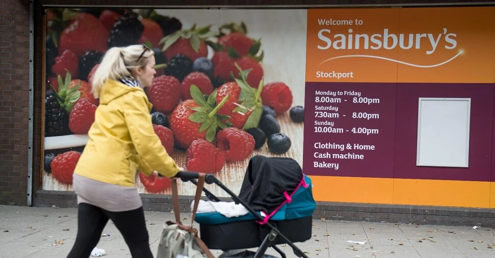 Sainsbury debole a Londra, il maltempo pesa sul settore non-alimentare