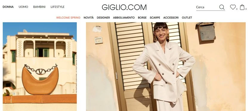 Giglio.com cresce del 10% nel 2023, trainato dalle vendite in Europa