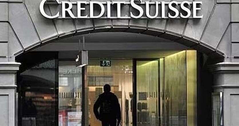 Credit Suisse, nel quarto trimestre perdita netta di 1,4 miliardi di franchi svizzeri (1,51 miliardi di dollari)