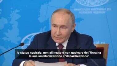 Putin: Impossibile raggiungere una soluzione pacifica senza la Russia