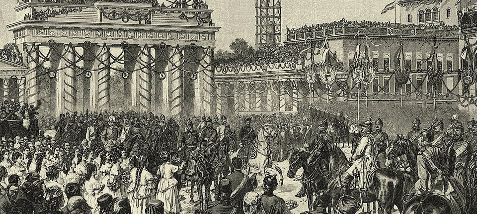Feier des Reiches aus Eisen und Blut