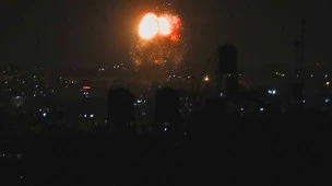 Luftangriffe als Reaktion auf Brandballons