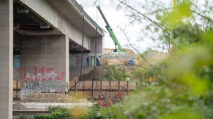 Salzbachtalbrücke soll gesprengt werden