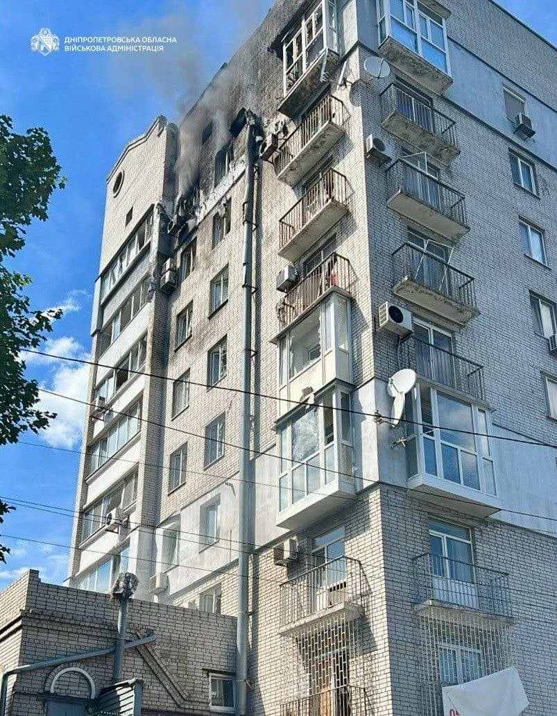 Російська армія знову завдала удару по Дніпру