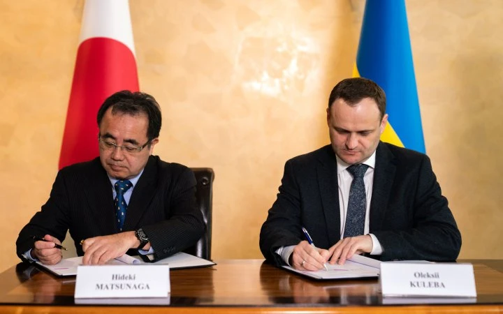 Україна та Японія підписали грантову угоду на $58 мільйонів