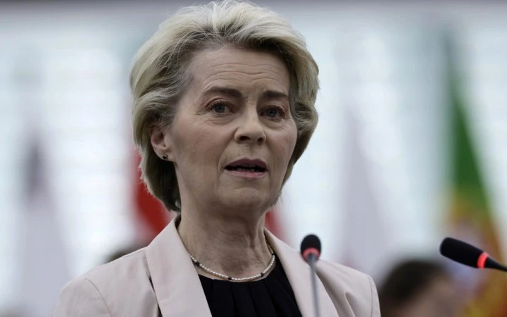 Урсула фон дер Ляєн закликала до термінових заходів для припинення вогню в Україні