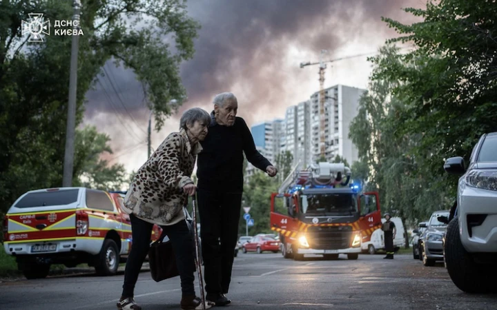 Росіяни масовано атакували Київ: пошкоджено понад 20 локацій, є загиблі і поранені (оновлено)