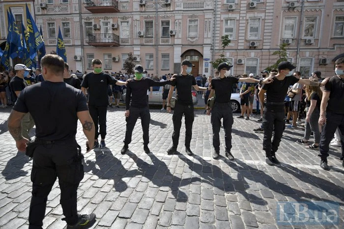 Поліція посилила охорону в центрі Києва у зв'язку з масовими акціями 